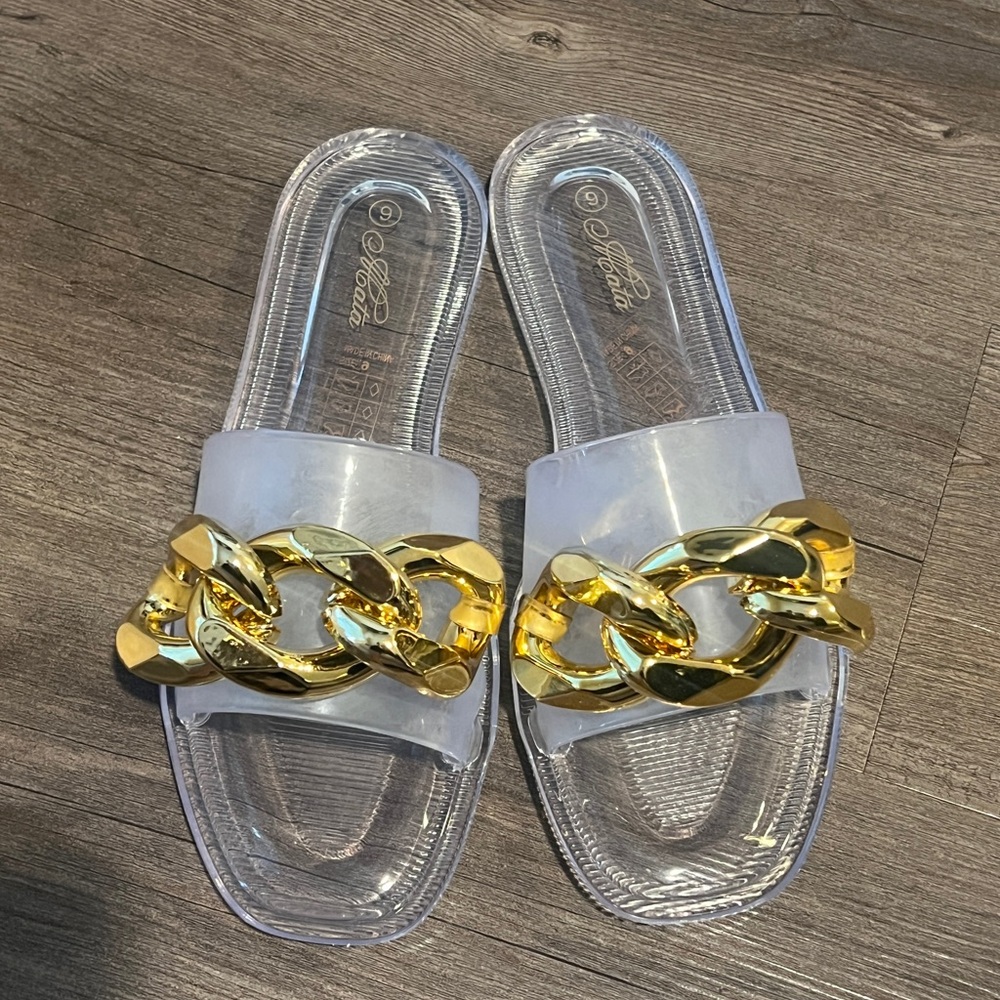 Clear Chain Slides
